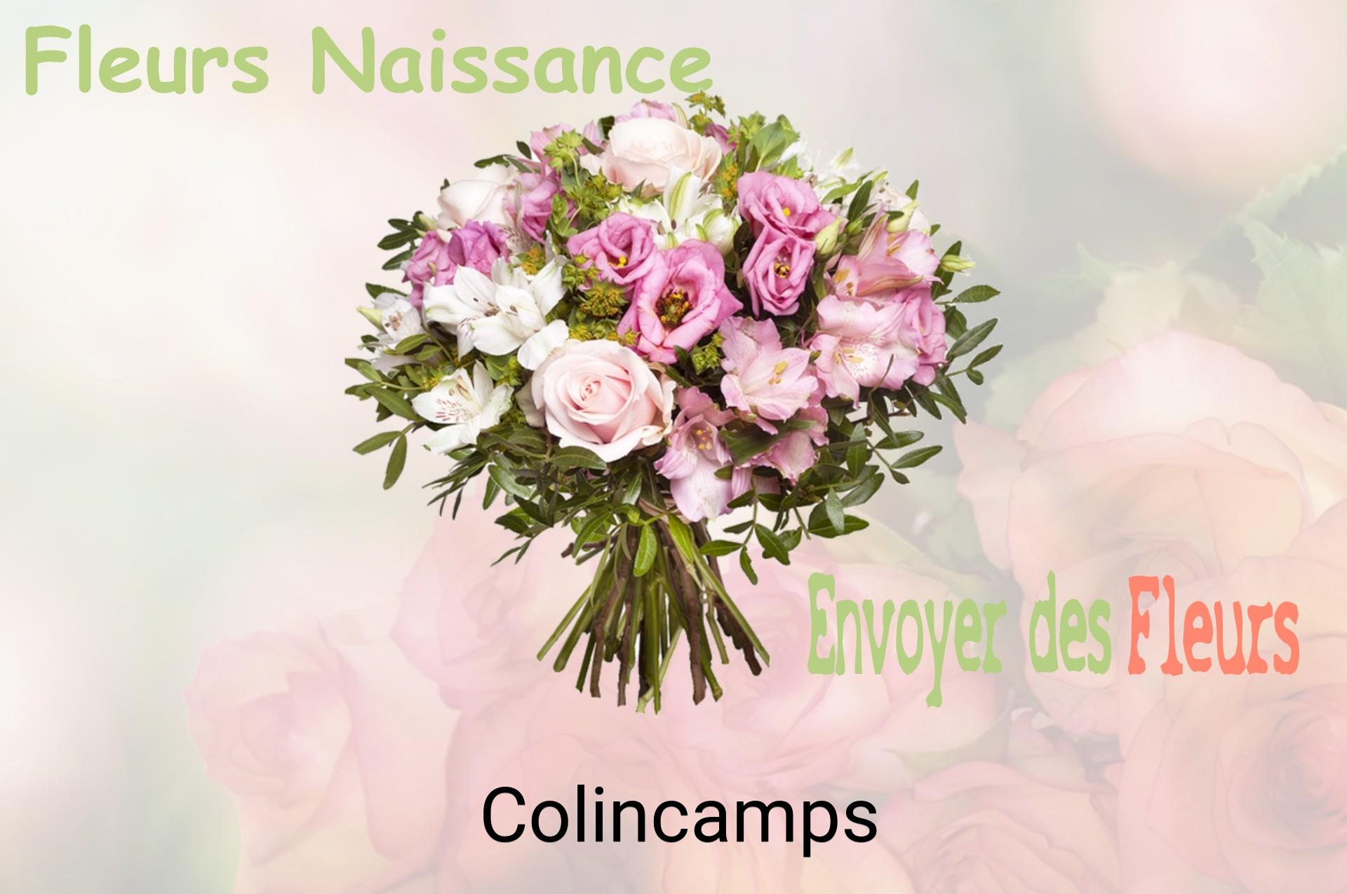 Bouquet de fleurs de naissance livré à Colincamps